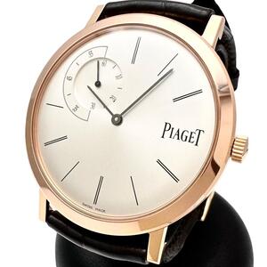 PIAGET/ピアジェ アルティプラノ P10522(GOA34113) ギャラ/保証書付 腕時計 K18PGピンクゴールド/レザー 手巻き メンズ