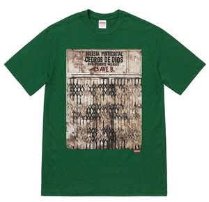 国内正規品 サイズM Supreme Martin Wong Iglesia Pentecostal Tee Dark Green Tシャツ ティー グリーン 緑 19aw 19fw WEEK12 シュプリーム