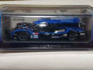 新品 1/43 スパーク SPARK ORECA 07 Gibson No.30 Duqueine Engineering 24H Le Mans 2019　ドライバー：N. Jamin - P. Ragues - R. Dumas