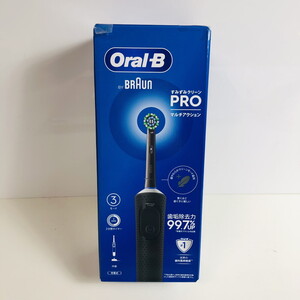 ICH【未使用品】未使用品 ブラウン オーラルB (Oral-B) すみずみクリーンPRO マルチアクション D103.413.3 BK〈106-241207-AA-02-ICH〉