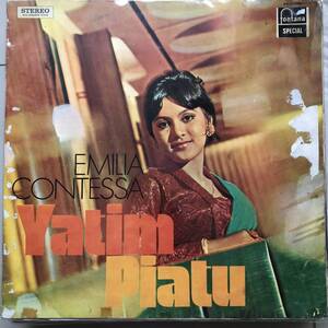 LP インドネシア「 Emilia Contessa 」Tropical City Funk Soul Garage Jazzy Island Pop 70