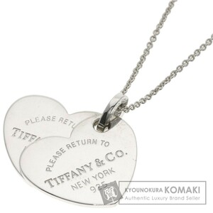 TIFFANY&Co. ティファニー リターントゥ ダブルハート ネックレス シルバー レディース 中古