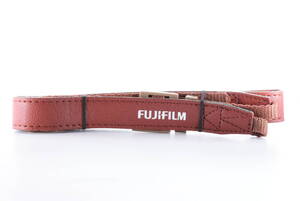 ★良品★Fujifilm フジフイルム純正ストラップ ブラウン (Y90)