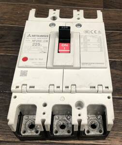 MITSUBISHI NO-FUSE BREAKER NF250-CW 225V