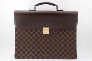 2万円値下げ！50028 ランクAB+ 真贋保証 LOUIS VUITTON ダミエ ヴィトン ダミエ アルトナGM N53312 ブリーフケース ビジネスバッグ　バッグ