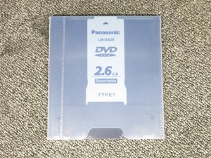 【未使用】 パナソニック Panasonic 【未開封】DVD-RAM TYPE-I 2.6GB LM-DA26