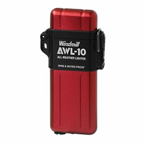 ウインドミル 内燃式 ターボライター AWL-10 レッド　307-3005　新品