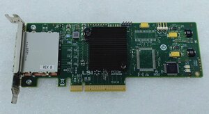 ●[日立純正] LSI Logic SAS 9200-8e 外部接続用 SAS/SATA HBA [P/N:CE7206 / PCI-Express x8] ロープロファイルブラケット