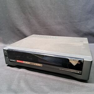 【通電のみ確認ジャンク品】SONY ソニー ベータビデオデッキSL-200D Betamax ハイバンドベータ Hi-Band アンティーク 家電 0125-018(12)