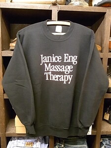 MADE IN USA JERZEES MASSAGE THERAPY SWEAT SIZE M アメリカ製 ジャージーズ マッサージ セラピー スウェット トレーナー