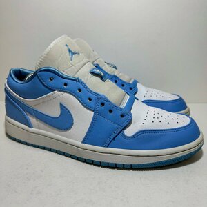 27.5cm W AIR JORDAN 1 LOW UNC AO9944-441 W エア ジョーダン 1 レトロ ユニバーシティブルー メンズ スニーカー KV H1000927