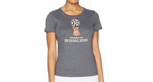 lts-adidas-DM1302Gray-S アディダス adidas レディース 半袖Tシャツ クルーネック WOMENS FIFA WORLD CUP RUSSIA 2018 WC Emblem