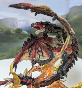 ◆モンハン【天空の王者 火竜リオレウス】完成品フィギュア◆EZHOBI Toys◆D.M.A.シリーズ◆MONSTER HUNTER◆NOW！◆海外限定◆