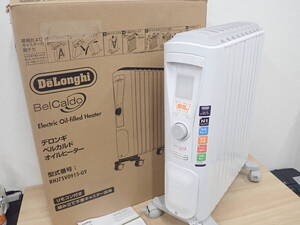 DeLonghi デロンギ RHJ75V0915-GY ベルカルド オイルヒーター リモコン付属 動作品 激安1円スタート