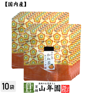 国産100% みかんの和紅茶 ティーパック 2g×5包×10袋セット