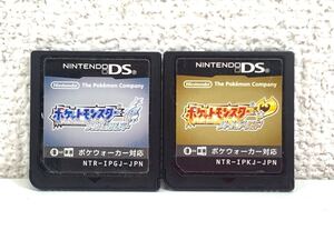 Nintendo DS 専用ソフト ポケットモンスター ハートゴールド ソウルシルバー ゲームソフト ソフトのみ ポケモン 現状品 動作未確認 IK