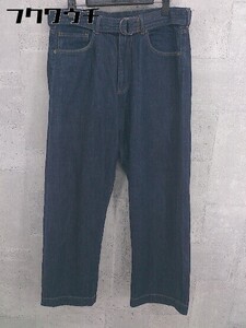 ◇ ◎ URBAN RESEARCH DOORS アーバンリサーチ ワイド パンツ サイズ38 ネイビー レディース