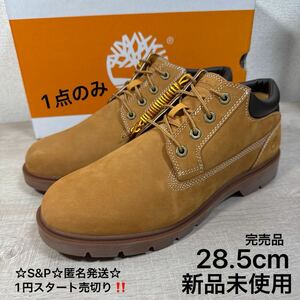 1円スタート売切り 新品未使用 28.5cm Timberland CLASSIC LACE UP SHOE WHEAT ティンバーランド ウィート 稀少 ショートブーツ 6inPREMIUM