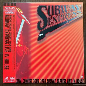 LD 矢沢永吉/1998 SUBWAY EXPRESS LIVE IN HOUSE 帯付