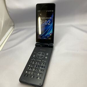 334 AQUOS ケータイ SH-02L ブラック 中古スマホ 訳あり ジャンク SIMフリー au docomo Softb