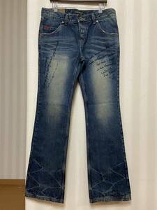 ★ 新品未使用 定価¥17,640- OF THE NEIGE STYLE デニムパンツ size46 ★