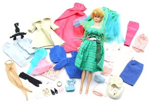 【ト石】☆当時物☆ MATTEL マテル社 1958 ヴィンテージ バービー人形 MADE IN JAPAN 日本製 レトロ 洋服・小物セット CE264EWH04