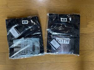 Black XL Kith TEE 1周年 レシートあり。２枚セット。