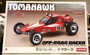 当時物・未組立品 京商 オフロードレーサーシリーズ TOMAHAWK トマホーク 電動RCカー ラジコン レーシングバギー No.30615