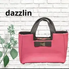 dazzlin ダズリン ハンドバッグ ピンク 花柄模様 シンプル 可愛い