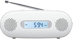 Panasonic パナソニック FM/AM 2バンドレシーバー ラジオ RF-TJ10-W 手回し充電可 未使用品