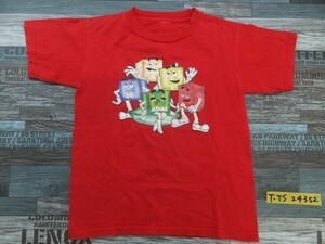 GUAM USA キッズ グアム スーベニア キャラクタープリント 半袖Tシャツ 赤