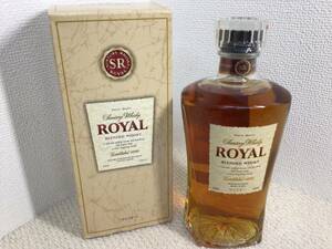 未開栓 SUNTORY ROYAL サントリー ローヤル SR スリムボトル 660ml 43% 箱付 古酒