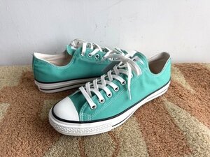 日本製 コンバース オールスター LOW ミントグリーン 29cm made in japan coverse mint green