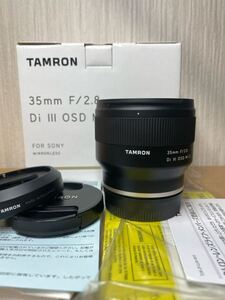 タムロン 35mm F/2.8 Di III OSD M1:2 （Model F053） ソニーE 単焦点レンズ