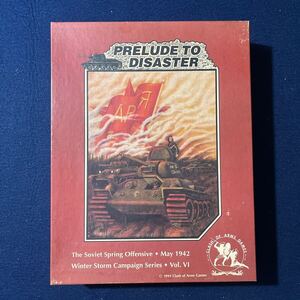 《ユニット未切断》COA PRELUDE TO DISASTER ソビエト軍 ウォーゲーム ボードゲーム 戦闘 戦争 army レア 当時物 海外 コレクター