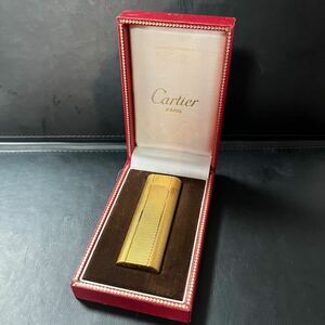 Cartier カルティエ ガスライター 喫煙具 ライター ゴールドカラー ★7