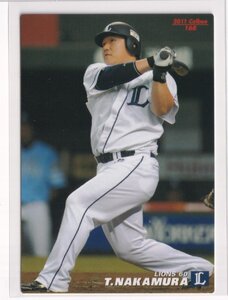 ２０１１プロ野球チップス第３弾　168　中村剛也（西武）