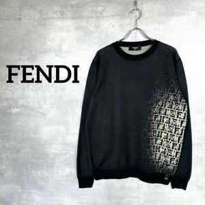 『FENDI』 フェンディ (54) Girocollo Shaded ニット