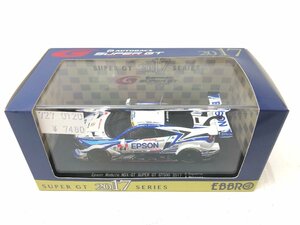 〇【2】EBBRO/エブロ 45518 1/43 SUPER GT GT500 2017 Epson Mudulo NSX-GT No.64 同梱不可　1円スタート