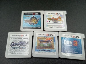 3DS ソフト 5点セット （G5-39）