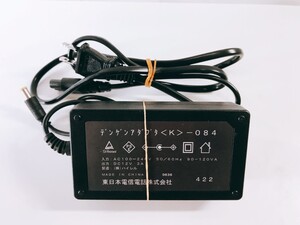 YE94★★【同梱OK】【電源コード付き】東日本電信電話　デンゲンアダプタ＜K＞-084　HL-12/3-10E4SA 12V~3A 外径約5.0mm 内径約3.2mm