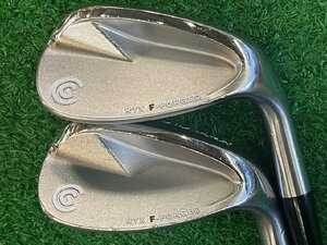 ウェッジ RTX Fフォージド AW[50]/SW[56] 2本セット NSプロ 850GH クリーブランド F-forged pro cleveland ■*MP@1*V*087