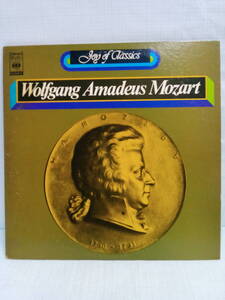 【中古レコード】 Wolfgang Amadeus Mozart(ウォルフガング・アマデウス・モーツァルト)/Joy of classics　発売元：株式会社CBS・ソニー