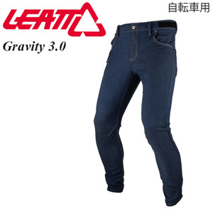 Leatt リアット パンツ マウンテンバイク/自転車用 MTB Gravity 3.0 デニム/34 ジーンズ