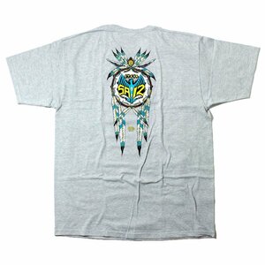 新品 POWELL PERALTA パウエルペラルタ Tシャツ プリント グラフィック Steve Saiz Totem ドリームキャッチャー アッシュヘザー XL