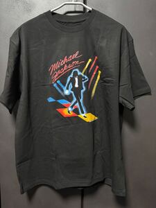 マイケルジャクソン Tシャツ XL バンドT タグ無し　Michael Jackson 80s レトロ　キングオブポップ