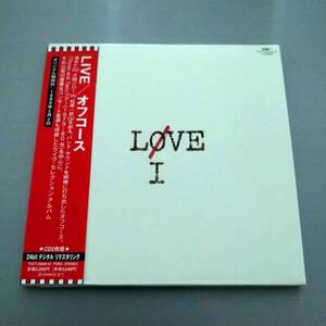 紙ジャケ　　　オフコース　　　　/　　 　LIVE　　　 　紙ジャケット　　国内盤　　　