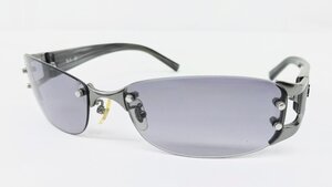 T2947 廃盤品 Ray-Ban レイバン サングラス RB3397 004/8G 59□16 130 リムレス フチなし グレー系 メガネ 眼鏡 メンズ ファッション