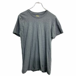 POLO RALPH LAUREN 半袖 ロゴ Tシャツ Sサイズ グレー 刺繍 古着卸 アメリカ仕入 t2407-3044