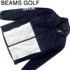 BEAMS GOLF ビームスゴルフ　星柄　ダウンジャケット　ハイブリッド　XL